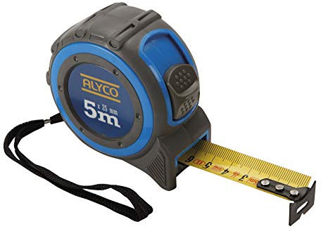 Alyco - FLEXOMÈTRE À RUBAN MÉTALLIQUE 5 M - 197310