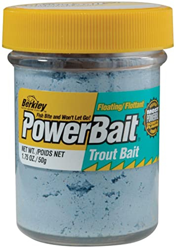 Berkley Powerbait Pâte appât pour truites, Bleu (Bleu Moon), 50 g