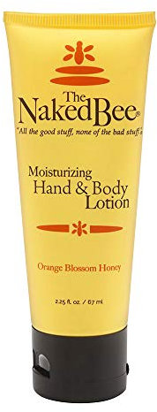 The Naked Bee Hand & Body Lotion | Orange Honey Blossom | Hand Cream Moisturiser Skin Care Body Lotion | For Dry Skin Absorbtion Hydrating