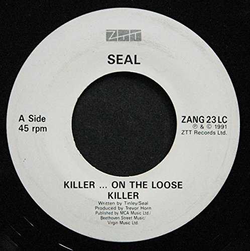 KILLER...ON THE LOOSE 7 INCH (7 VINYL 45) UK ZTT 1991