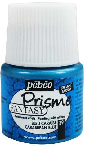 Pebeo Fantasy Prisme, 45 ml Bottle - Caribbean Blue