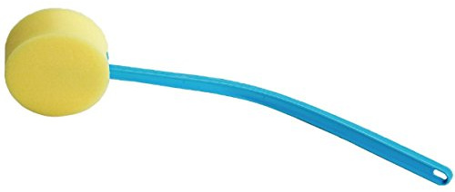 Patterson Medical - Esponja redonda con bastón largo, se puede doblar (56 cm)