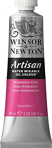 Winsor & Newton Artisan 37 ml Water Mixable Oil Colour Tube - Permanent Rose