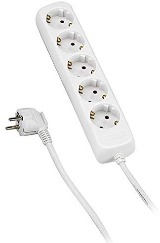 Alyco 199455 Multiprise 5 sorties avec câble de 1,4 m