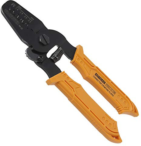 Precision Universal Crimping Tool for Crimping mini Crimp pins. Made in Japan. ENGINEER pa-20