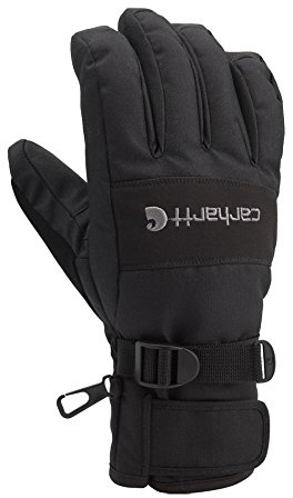 Carhartt Men's W.B. Waterproof Windproof Insulated Work Glove, Black, XL
