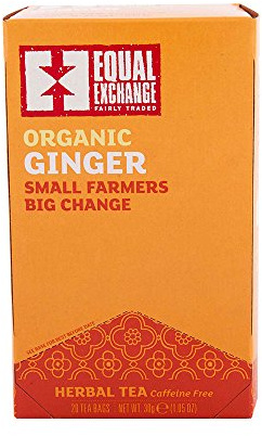 Equal Exchange Organic Ginger Tea, 1.05 Ounce