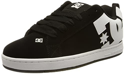 DC Shoes Herren Court Graffik Low-Top Sneaker, Schwarz (Black 001), 39 EU