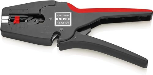 Knipex MultiStrip 10 Pelacables autoajustable 195 mm (cartulina autoservicio/blíster) 12 42 195 SB