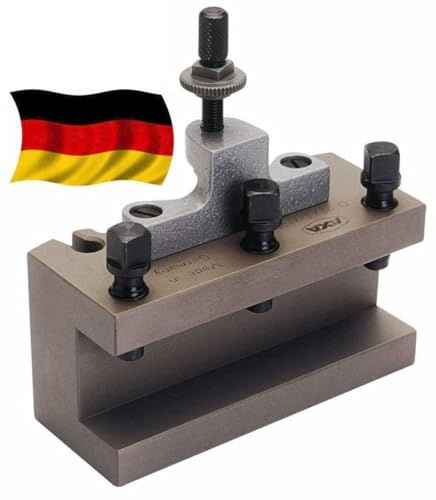 AXA Schnellwechsel-Drehstahlhalter D15/16/100 MULTIFIX ED 16100 (Multifix Grösse E/Spannhöhe 16mm Spannlänge 100mm) Made in Germany