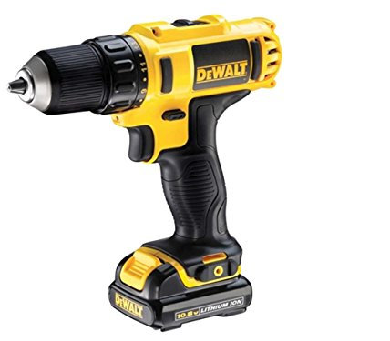 DEWALT DCD710D2 2 x 2.0 Ah 10.8 V Li-Ion Compact Drill Driver