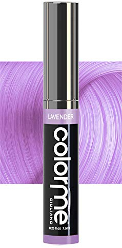 Colorme Root Touch Up Temporary Hair Mascara to color and Blend Semi Permanent Dye regrowth. Washes Out (LAVENDER)