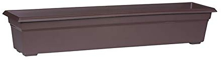 Root & Vessel 16363, Brown, Countryside Flower Box Planter, 36-Inch