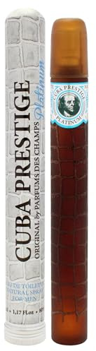 Cuba Cuba Prestige Platinum Eau de Toilette Spray, 33 ml