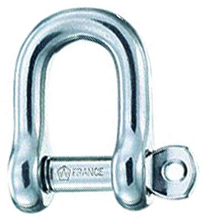 Wichard 57436 Carte SB avec Manille en Forme de D 10 mm