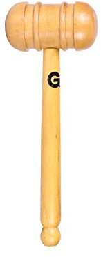 Gunn & Moore GM Cricket Wooden Bat Mallet, For Knocking In Cricket Bats, Tan