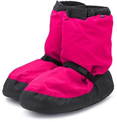 Bloch Bootie Warm Up Boot/Slipper, Candy Pink, Medium UK Child