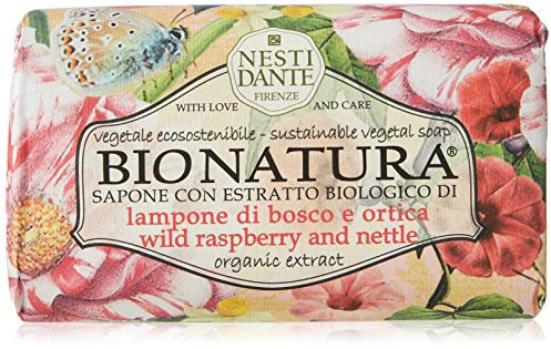 NESTI DANTE Bio Natura, Bush Raspberry & Nettle Soap 250 g