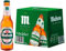 Mahou Clásica, Pack 12 Botellas x 25cl, Cerveza Dorada Lager, Auténtica Cerveza Mahou Con Sabor Suave, Refrescante y Con Espuma Consistente, 4.8% Vol. Alcohol