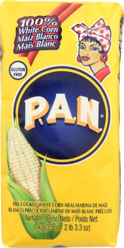 Harina PAN 6 PACK White Corn Meal Flour 6 x 1 Kg Venezuela