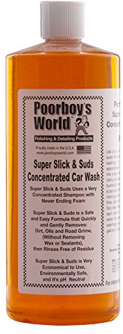 PoorBoys B0007 Super Slick & Suds bilschampo 946 ml (32 oz)