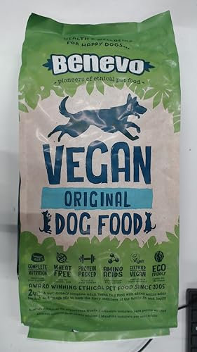 Benevo Complete Dry Dog Food Vegan (2kg) Hypoallergenic, Wheat Free & Non GM, For Large & Small Breeds, With Essential Fatty Acids, Taurine, And L-carnitine, Approved By PETA & Vegan Society UK