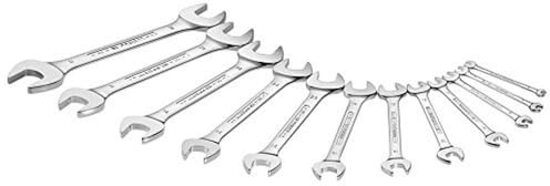 FACOM - Jeu de Clés à Fourche Métriques - 44.JE12 - Kit de Clefs de Plusieurs Dimensions - Matériau Robuste et Durable - Convient pour une Utilisation Professionnelle - Présentation en Boîte