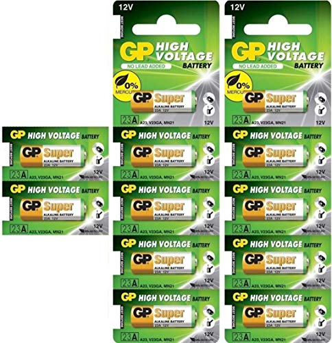 Oro Peak – GP batterie alcaline 23 A – 12 pezzi