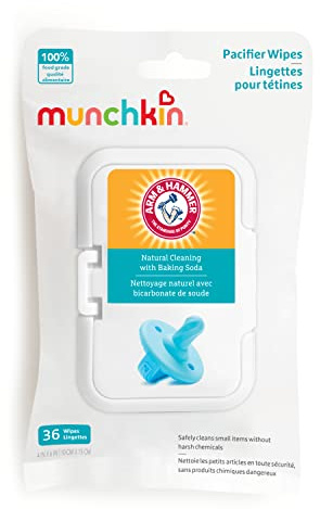 Munchkin Arm and Hammer Pacifier Wipes - White 36-Count