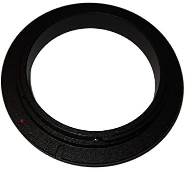 vhbw 49 mm Retroadapter kompatibel mit Canon EOS Kiss Digital X, Kiss Digital N Kamera - Umkehrring für 49 mm Objektiv