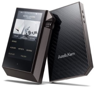 Astell&Kern Portable High Fidelity Sound System - AK240 in Brushed Duralium Gun Metal Grey & Carbon Fibre Black