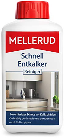 Mellerud Schnell Entkalker Reiniger | 1 x 0,5 l | Wirkungsvolles Mittel zur Entkalkung der Haushaltsgeräte wie Wasserkocher, Kaffeemaschinen u. v. m.