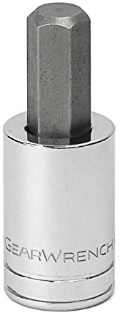 GEARWRENCH 1/2 Drive Hex Bit Socket, 10mm - 80660