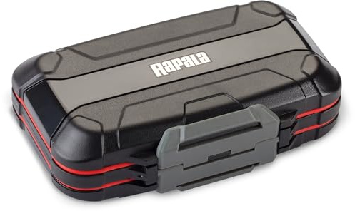 Rapala, RJBM Heavy Duty Angelbox, mittelgroße Jigbox, langlebiges Angelzubehör, ideal für Köder, mittlere Größe, perfekt für leidenschaftliche Angler, Schwarz