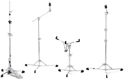 Gibraltar Hardware Pack 8700PK, Snare Ständer, Hi-Hat Ständer, Galgenbeckenständer, gerader Beckenständer