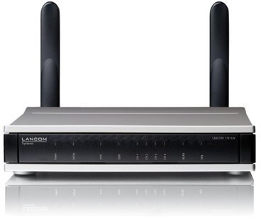 Lancom 1781EW High-Performance VPN Router MIT 802.11n W-LAN für Professional site connectivity