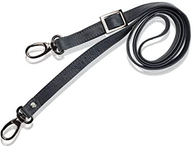 Josephine Osthoff Handtaschen-Manufaktur 2 cm Leder Schulterriemen beidseitig echtes Leder, Farbe:Marine/Anthrazit