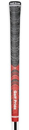 Golf Pride Herren Griffe Multi-Compound Cord, Schwarz/Rot, M, RE34-001