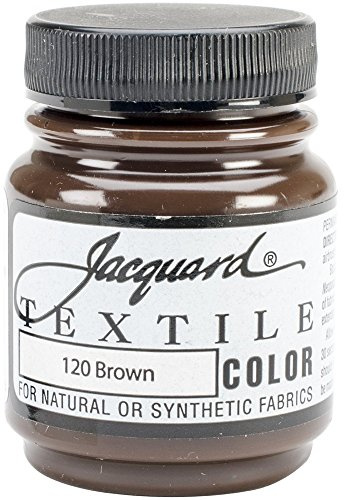 Jacquard Products Brown -Textile Color Paint, Acrylic, Multicolour