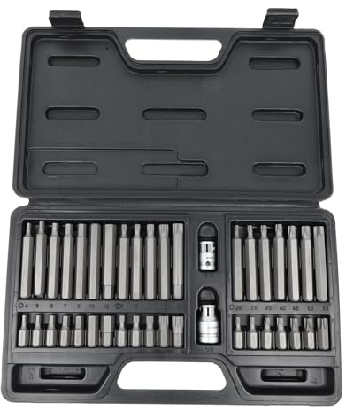 CAROLUS 3200.2040 Bit-Satz 10 mm SK/XZN/TX 40-tlg, 1 Stück