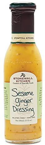 Stonewall Kitchen Dressing, Sesame Ginger, 11 Ounce