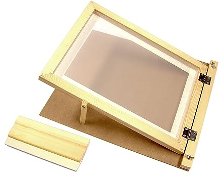Major Brushes Hinged Screen Frame and Squeegee A3