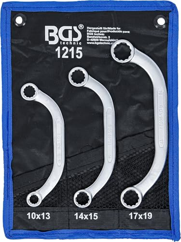BGS 1215 | Obstruction Ring Spanner Set | 10 x 13 - 17 x 19 mm | 3 pcs.