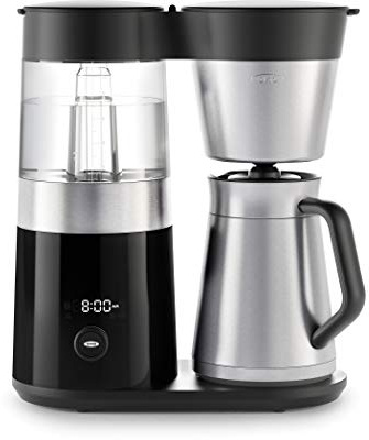 OXO Brew 9-Cup Coffee Maker – Stainless Steel, Programmable Coffee Machine with Single Serve or Full Carafe Options, SCA Certified Home Brewer