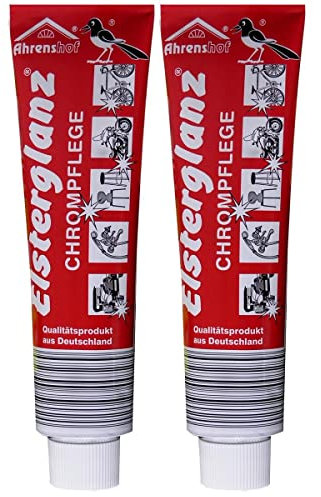 2x 150ml Elsterglanz Chrom Politur Polierpaste (3,86EUR/100ml)