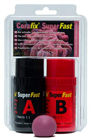 Grotech CoraFix SuperFast lila 240 g – det snabba 2-komponents koralllim.