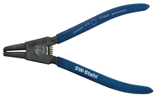 SW-Stål 41302SB Säkringsringstång för Yttre Ringar - 175 mm, Böjd