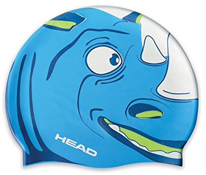 Head Meteor Mütze Cap Tauchen für Kinder, Unisex, blau/weiß, Einheitsgröße