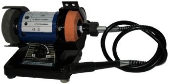 Smerigliatrice da banco/Mola con mini trapano 120W