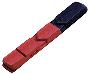Kool-Stop, Set di pastiglie per Freni a Disco Bici Linear Pull, Tipo V, Rosso (Rot), Taglia Unica
